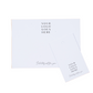 A6 Cards and Swing Tag-HARCOURTS - Gift Boxes NZ - Gifts of Distinction