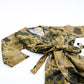 Featured product out of gift box is linen blend robe.